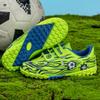 Children's Football Shoes Men's and Women's Breathable Velcro Non-slip TF Broken Nails Competition Grass Training Long Nails Primary School Sports
