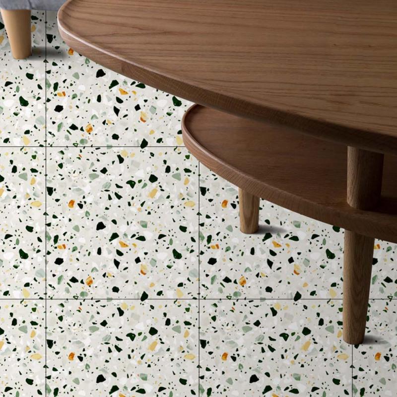 4 buc 30X30cm Autocolant de podea cu aspect de faianță simulat Baie Bucătărie Autocolante de perete impermeabile Decor pentru casă