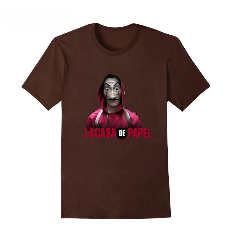 Famous House Of Paper Money Heist La Casa De Papel T Shirt Short Sleeve T Shirt