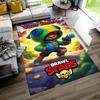 Supercell Personalized Name Carpet Perfect for Bedrooms Outdoor Decorate room Hallway Antislip Carpet Office home decor