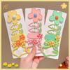 6Pcs/Set Children Candy Colors Cute Flowers Carrots Ornament Hair Clips Baby Girls Sweet Barrettes Hairpins Kids Hair Accessories