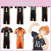 Haikyuu High Karasuno School Uniform Sportswear Suit Jersey Costumes Cosplay