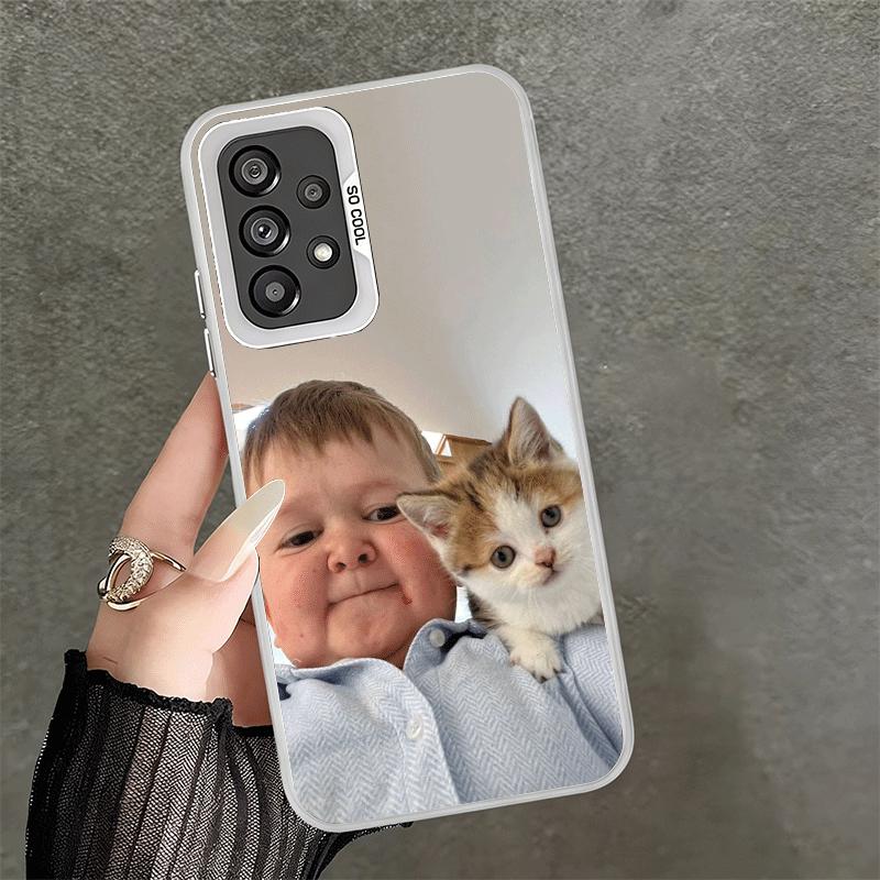 Funny Babaite Hasbulla Shockproof Phone Case for Samsung A17 A16 A15 A14 A37 A57 A36 A56 A26 A35 A55 A25 A34 A54 A24 A13 A23 A33