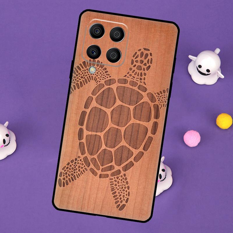 Coque Tortue de Mer Pour Samsung Galaxy M55 M15 M33 M13 M23 M53 M31 M51 M14 M34 M54 M20 M30s M52 M32 Étui