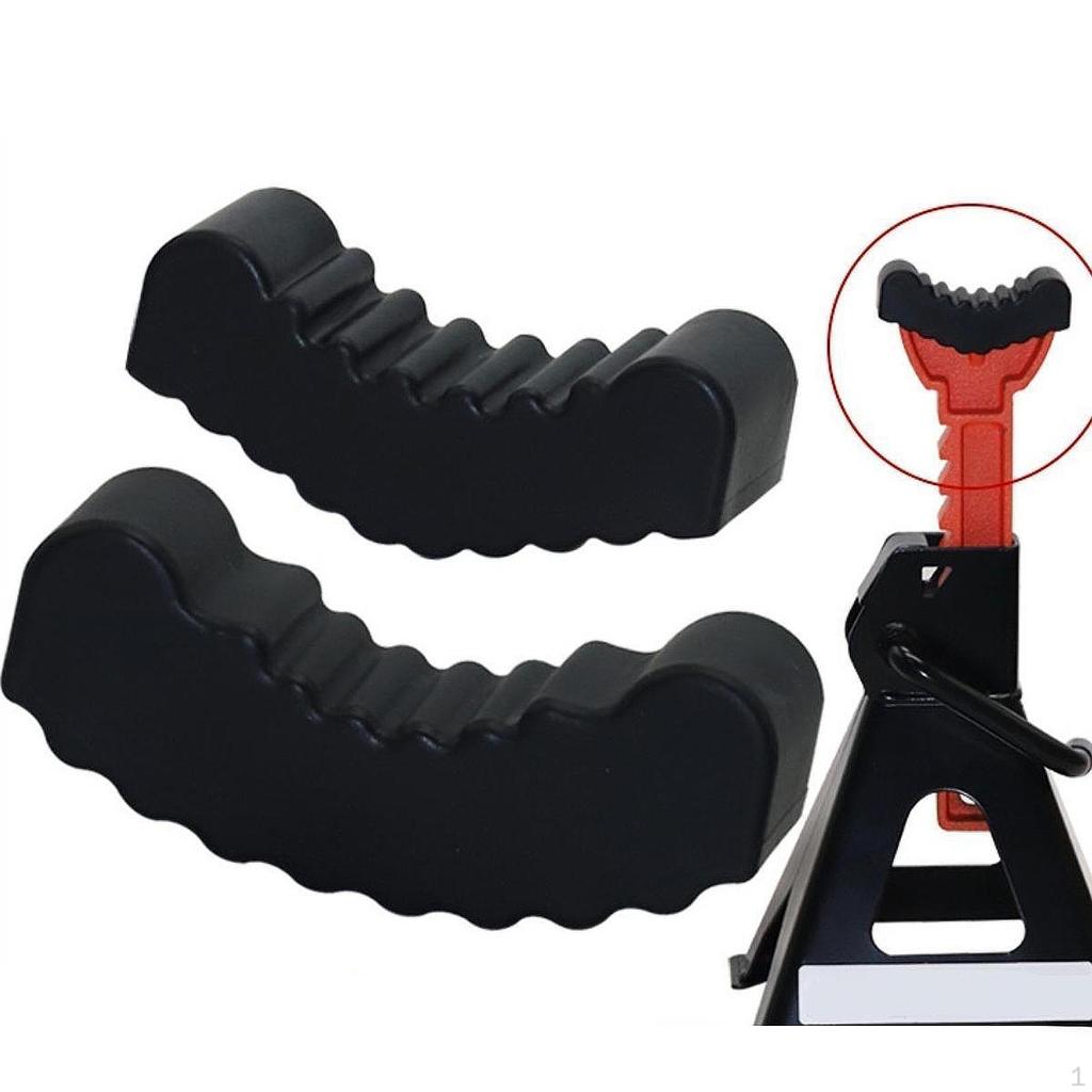 Car Jack Stand Rubber Pad Grip Anti Slip Professional Slotted Lift Floor Adapter for Automobile