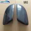 2pcs Side Mirror Cover Caps for Volkswagen Golf 6 GTI 7 MK7 R for  MK6 Scirocco (Carbon Look) Passat B7 B8 Polo 6R 6C MK5