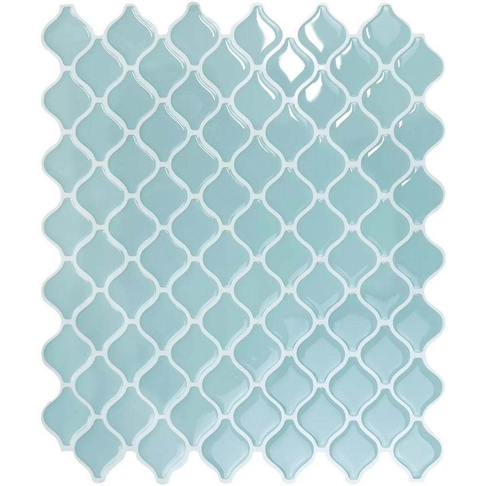 

Кристалічна епоксидна смола Мозаїка Стерео Настінні наклейки 3D Імітація Настінної плитки Шпалери Домашній декор B