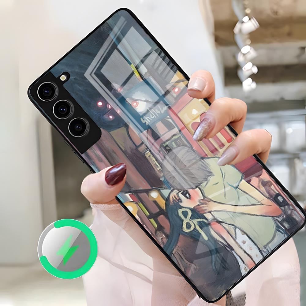 

Bleach Zaraki Kenpachi Phone Case For Samsung S26 Ultra S25 Edge S23 S22 S21 S20 Ultra Plus S24 Fe A25 Magnetic Glass Cover Galaxy S26 Plus