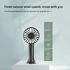 Handheld Fan 3 Speed Ventilador Fan USB Rechargeable Desktop Fan Mute Small Electric Fan with Phone Stand for Home Office Travel