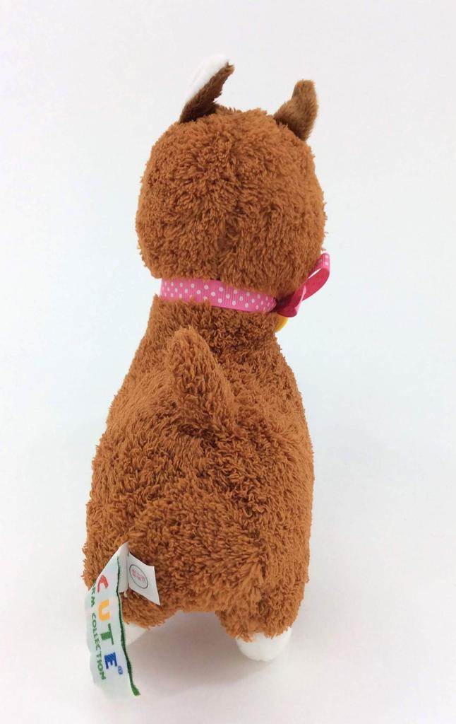 Cute Sales Alpaca Plush F0198 Toy, Small, Brown,