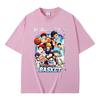 2026 Hot Sale Anime Kurokos Basketball Graphic T-shirt Unisex Vintage Hip Hop Streetwear Top Y2K Gothic Cotton Oversized T-shirts