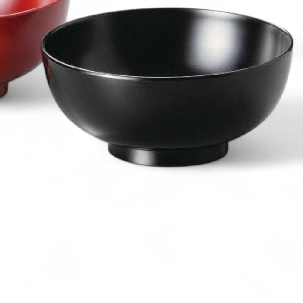 Set mit 2 Lackschalen von J-kitchens, handbemalt, Japan, PID-529180