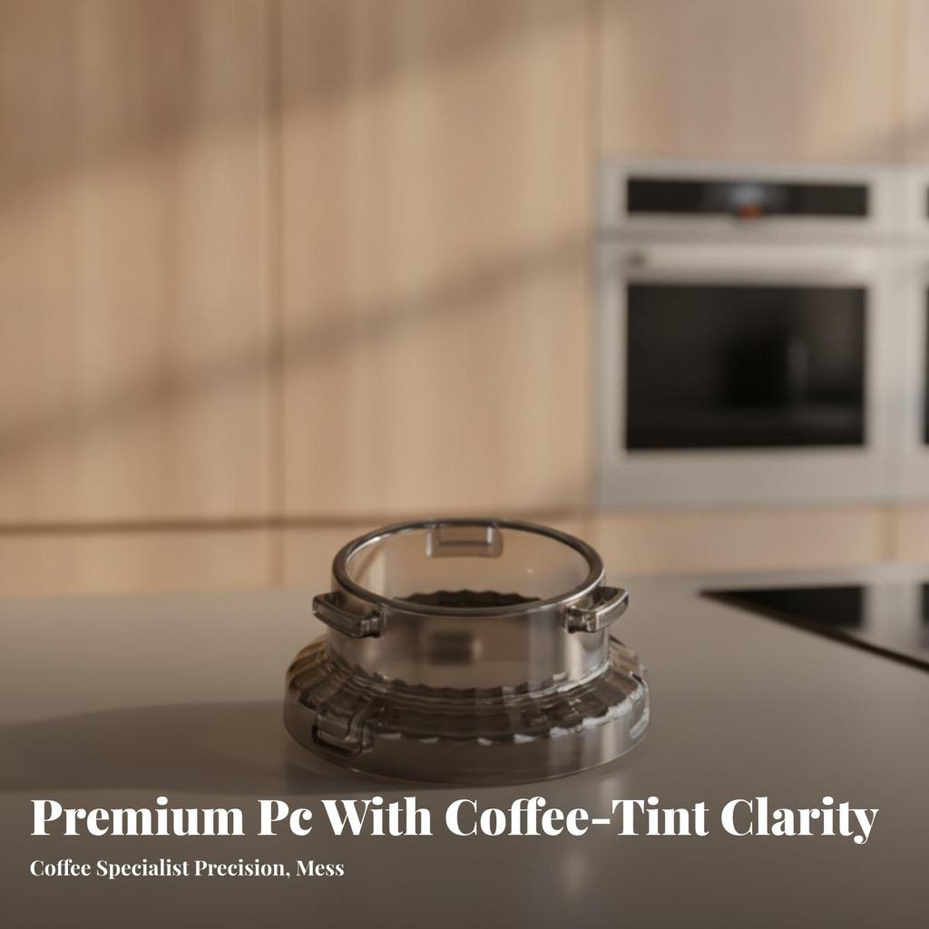 Portafilter Dosing Grounds Catcher Precision Accessory Streamlined for Baristas