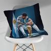 Funda de Almohada Decorativa Cool de Fútbol MMessis Funda de Cojín para Sofá de Sala de Estar Para Decoración del Hogar Dormitorio Protector