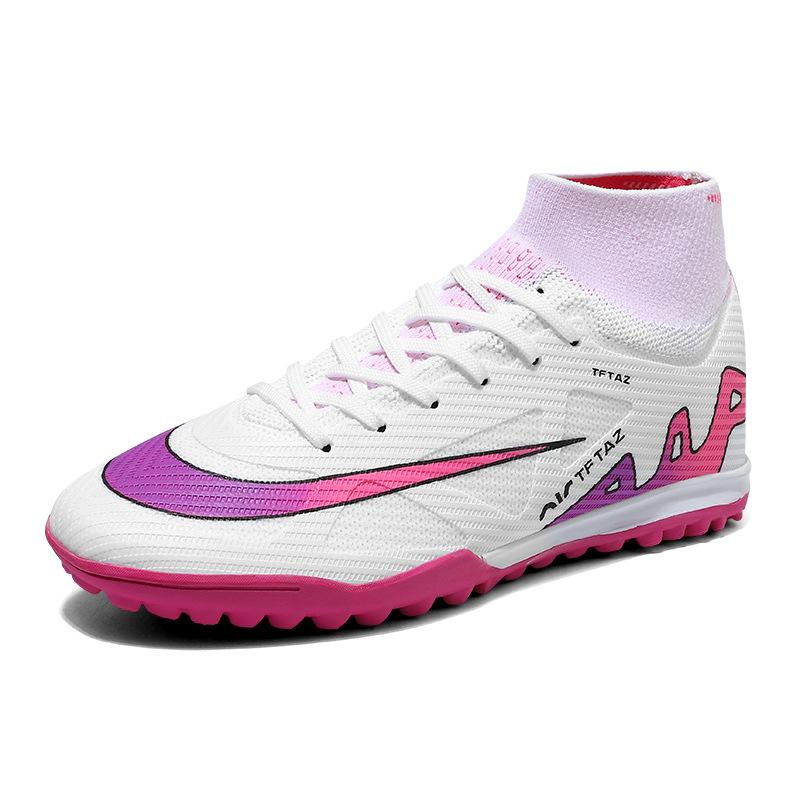 Foreign trade new high-top football shoes AG long nails football shoes TF broken nails training shoes Football men