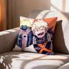 COOL Bakugo AAnime KKatsuki  Pillow Case Pattern Printed Pillowcase For Living Room Sofa Cushion Cover