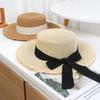 Spring Hat with Ribbon Design Versatile Straw Hat Breathable Sun Protection Sun Hat Summer Sun Hat with Large Edge