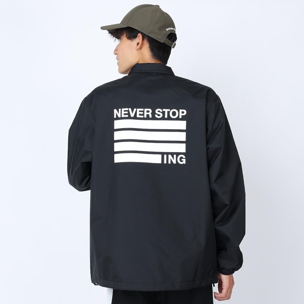 The North Face NeverStop ING The Coach Size M Jacket, Unisex, Water-Repellent, Anti-Static, Black,