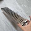 Portable Stainless Steel Drainer for High Traffics Restaurants Drip Tray Draining Rack for Coffee Shop Utensils