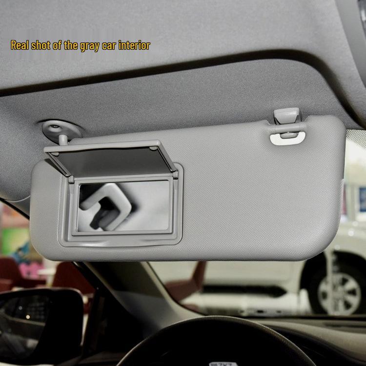 Yueliangcheng Car Sunshade for Corolla with Vanity Mirror, Driver & Passenger Seats