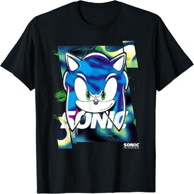 Sonic the Hedgehog - Sonic Sprüh T-Shirt