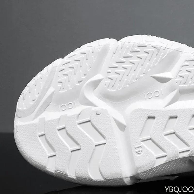 New Fashion and Comfortable Mesh Breathable Outdoors Shoes Man Summer Men's Casual Shoes Men Thick Bottom Sneakers