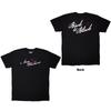 Amy Winehouse Embellished T-Shirt: Back To Black (Black) (Back Print)