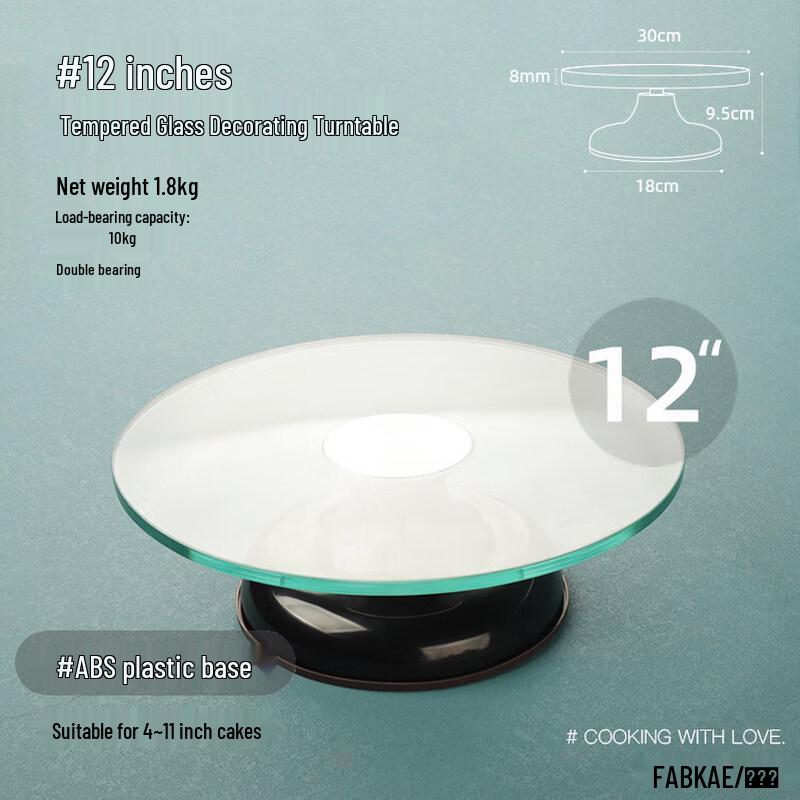 Cake Decorating Turntable Set