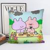 1Pc Asamimichaan Asleep Asamimi Pillow Case Fashion Square Pillowcase Bedroom Sofa Room Ins Decoration Leisure