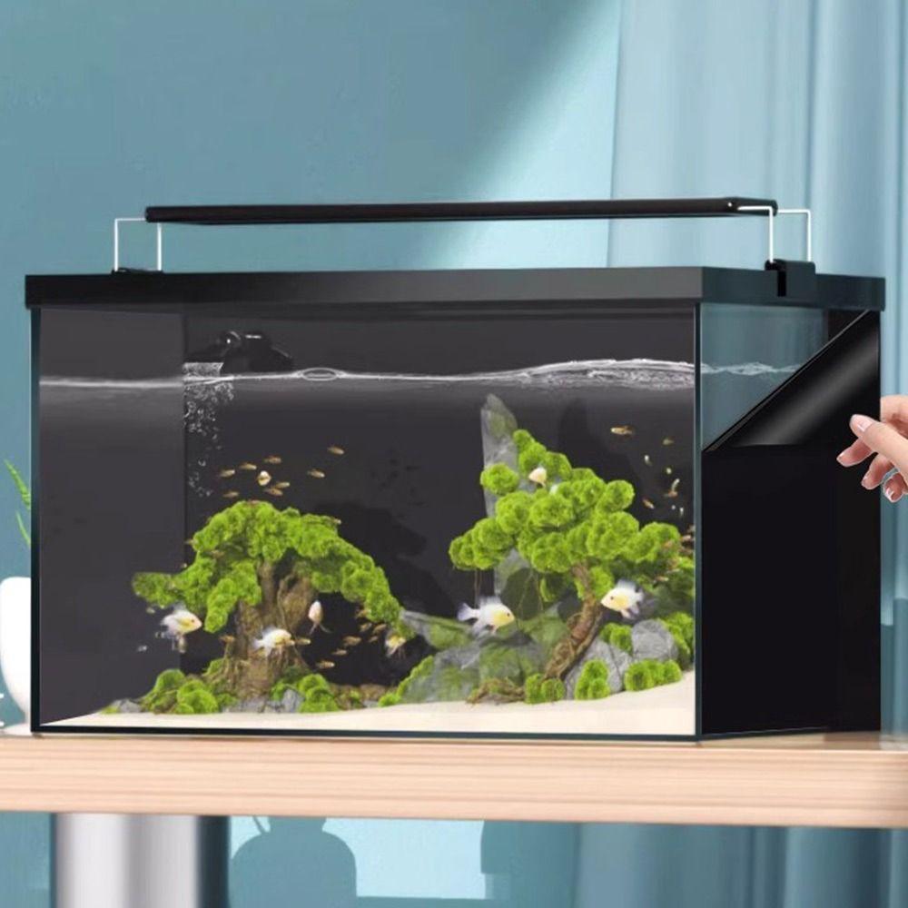 Fish Tank Decoration Wallpaper Aquarium Background Wallpaper Multi-function Static Cling