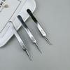 Stainless Steel Ultra-Fine Pimple Tweezers - Super Sharp Acne & Blackhead Removal Tool for Beauty Care