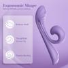 Tracy's Dog Rabbit Vibrator Sex Toys - Clitoral Kissing G Spot Vibrator for Women & Couples, Adult Toy for Dual Stimulation with 10 Vibrations,