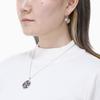 [Jewelry Walk Shinsaibashi] Venetian Glass Pendant Necklace, Made in Italy, Venetian Glass Millefiori 26mm, Multicolor [Click Post]