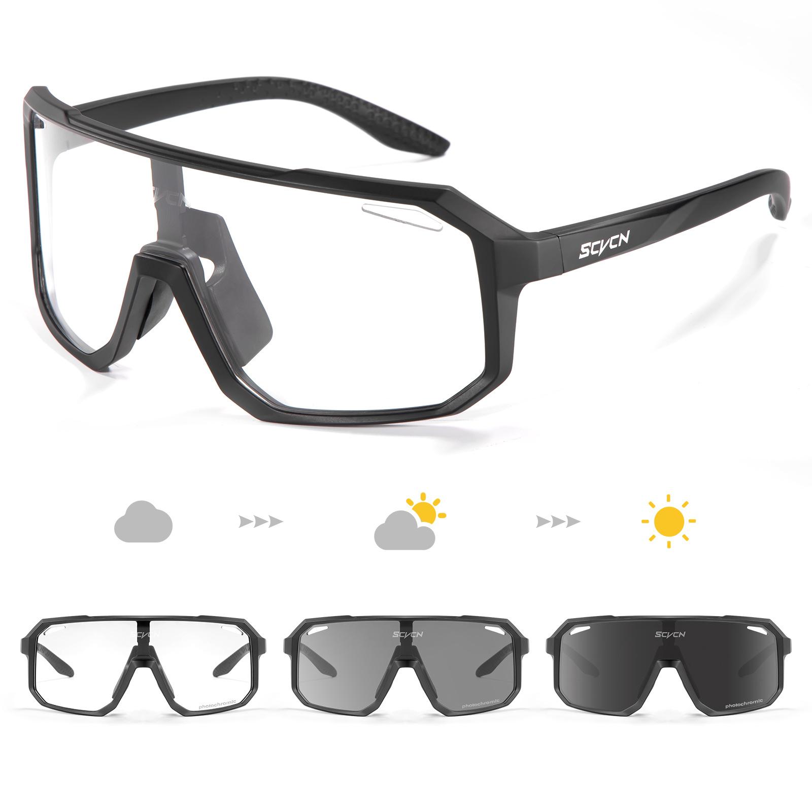 Cycling glasses simple and fashionable large lenses eye protection windproof sand goggles