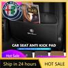 Car Stickers For Alfa Romeo Car Seat Back Anti-kick Pad Protector Mat Anti Scratch Organizer For Alfa Romeo 159 Giulietta 156 14