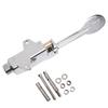 Zinc Alloy Footoperated Faucet with Silver Color Perfect for Factories and Public Places Easy Disassembly Long Service Life
