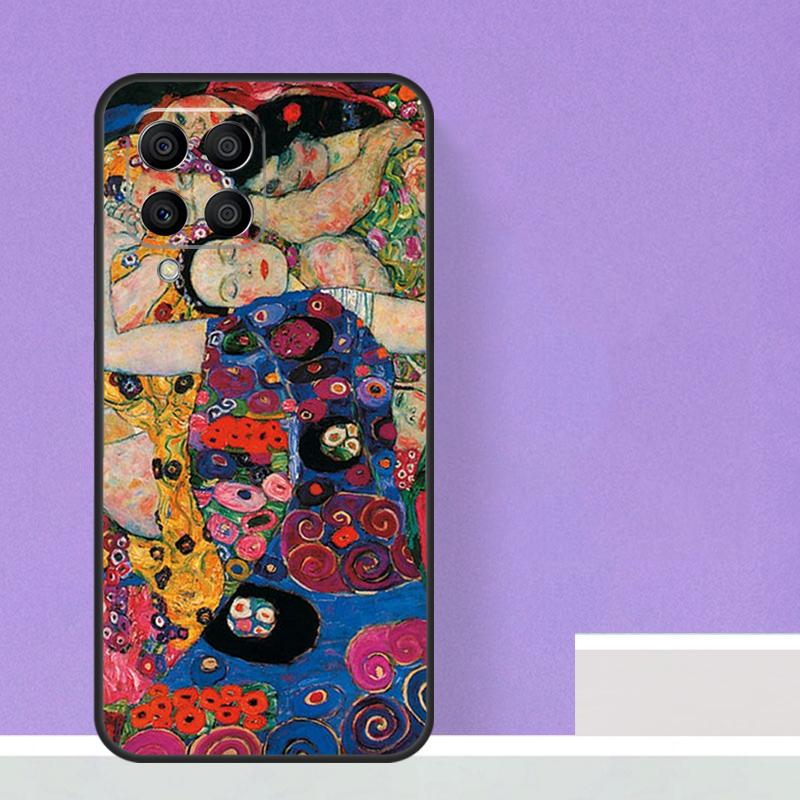 The Kiss Gustav Klimt Painting For Samsung Galaxy M13 M33 M53 M12 M32 M52 M14 M34 M54 M20 M51 M21 M30s M31s M15 M55 Case