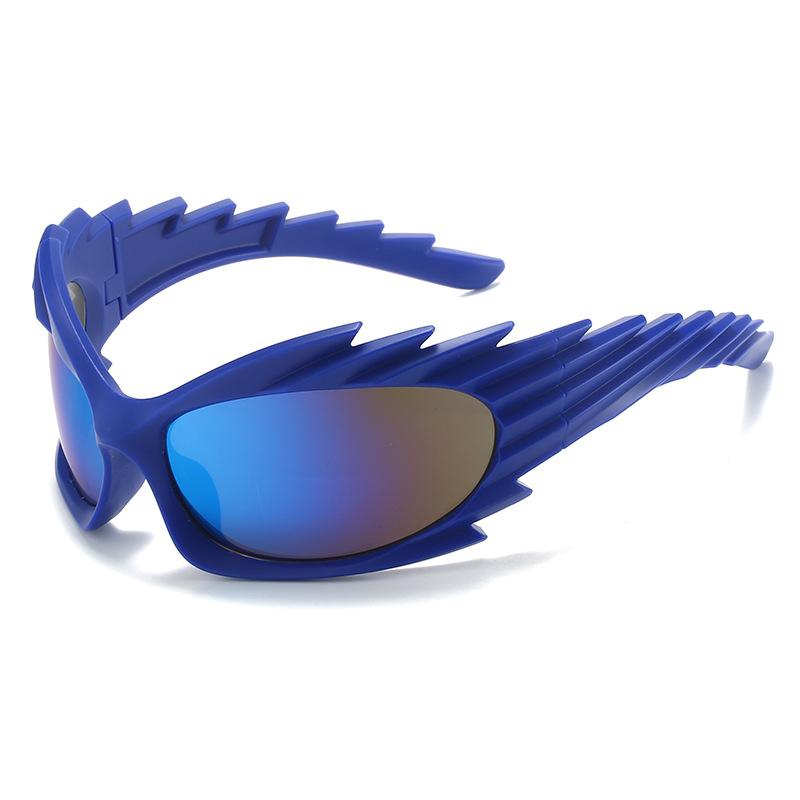 Hedgehog sunglasses, European and American personality funny cycling glasses, trendy Internet celebrity ins sports sunglasses