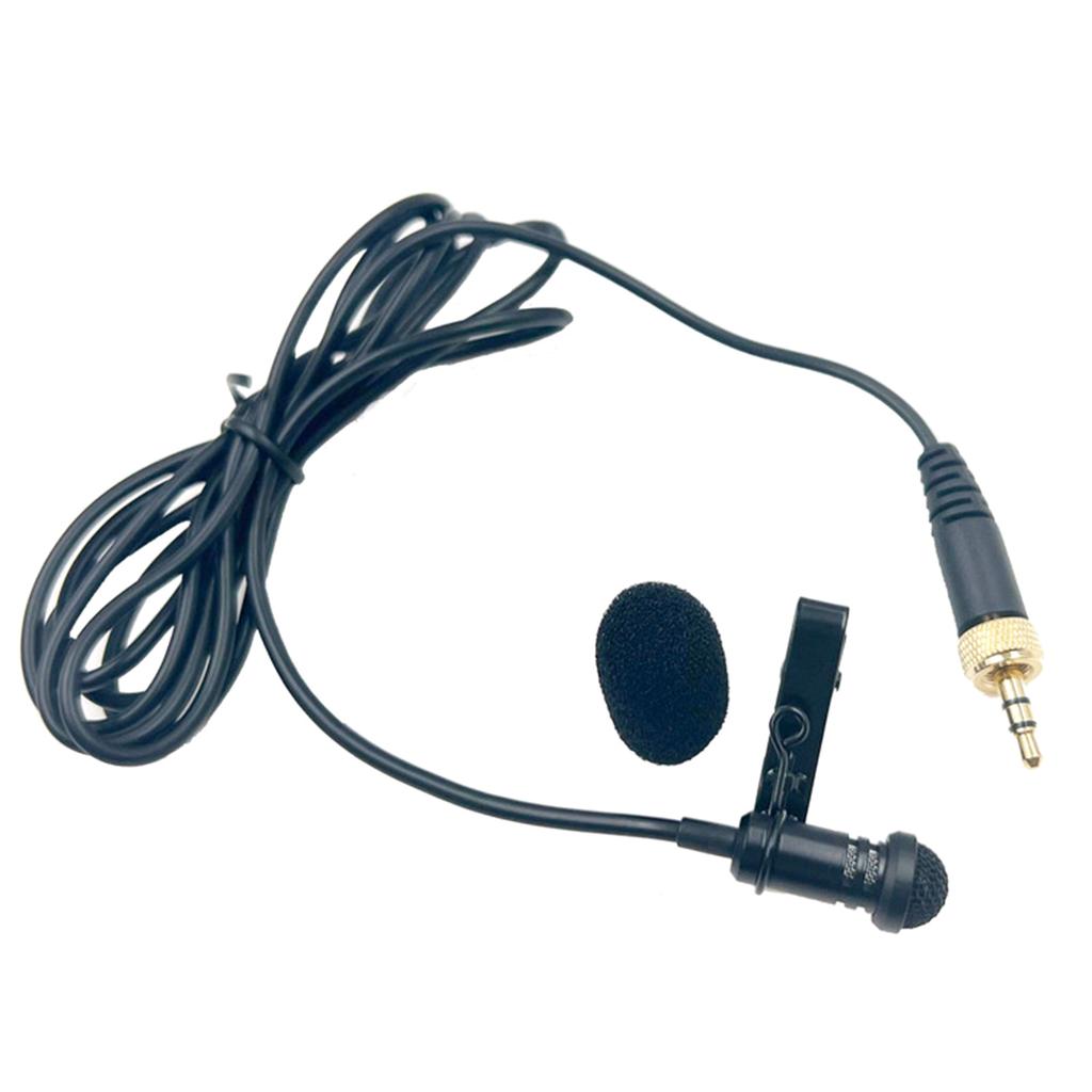 Universal 3.5mm Connector Lavalier Mic for Phones Laptops  Anti Interference Microphone for Recording Videos Interview