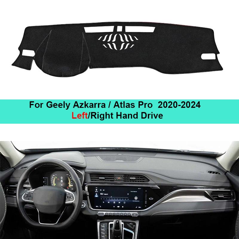 Car Dashboard Cover Dashmat For Geely Atlas Pro Azkarra - 2024 Carpet Dashboard Pad Sun Anti-UV Cushion Accessories