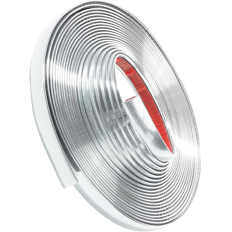 1/2 Inch Wide Chrome Tape,25FT Chrome Tape for Cars,Car Accessories Car Trim,Automotive Chromes Trim Molding,Auto Body Chromes Trims Strip,Universal