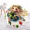 1pc Lovely Tinker Bell Automatic Folding Umbrella - 3 Folding Design, Vivid Cartoon Pattern, Suitable for Outdoor Activities, A Gift for Fan