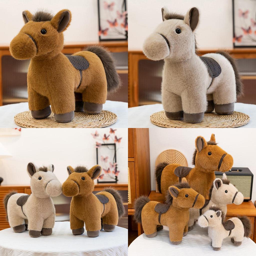 Chinesisches Sternzeichen Pferd Plüschtier Weiches Kuscheltier Für Kinder Und Sammler