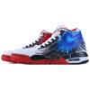 Flight Legacy Quantum Graffiti Mid Top Vintage Basketball Shoes Unisex Red Blue Black BQ4212-100(Team168-)