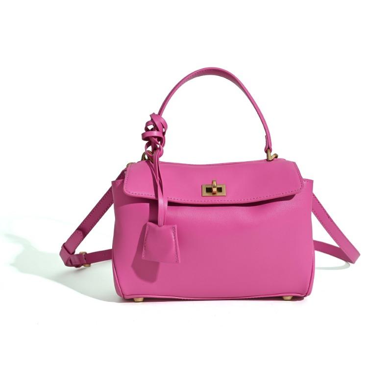 New Leather Tote Bag Women's Large-capacity Shoulder Messenger Bag Commuter Underarm Bag Versatile Light Luxury High-end Bag