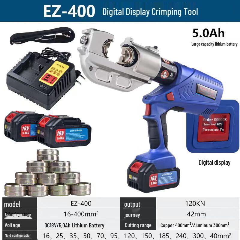 Xuanyong EZ-400 Electric Hydraulic Crimping Pliers