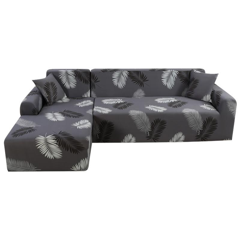 Stretch Settee Slipcover Patterned Lounge Area Household Guard Sofa Protector Having Expandable Bottom Settee Slipcovers Designed for Pets, Kids