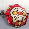 1PC Anpanman Automatic Folding Umbrella, Automatic Folding Umbrella with 8 Ribs, Convenient for Outdoor Use  047