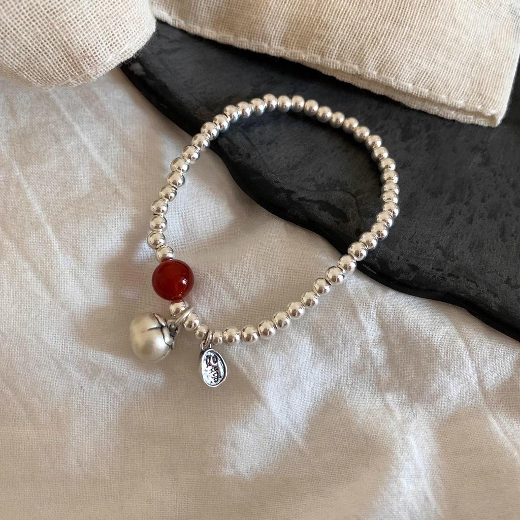 Korean Freshwater Pearl & Sterling Silver Bracelet for Women – High-Gloss, Versatile, and Elegant Hand Jewelry
