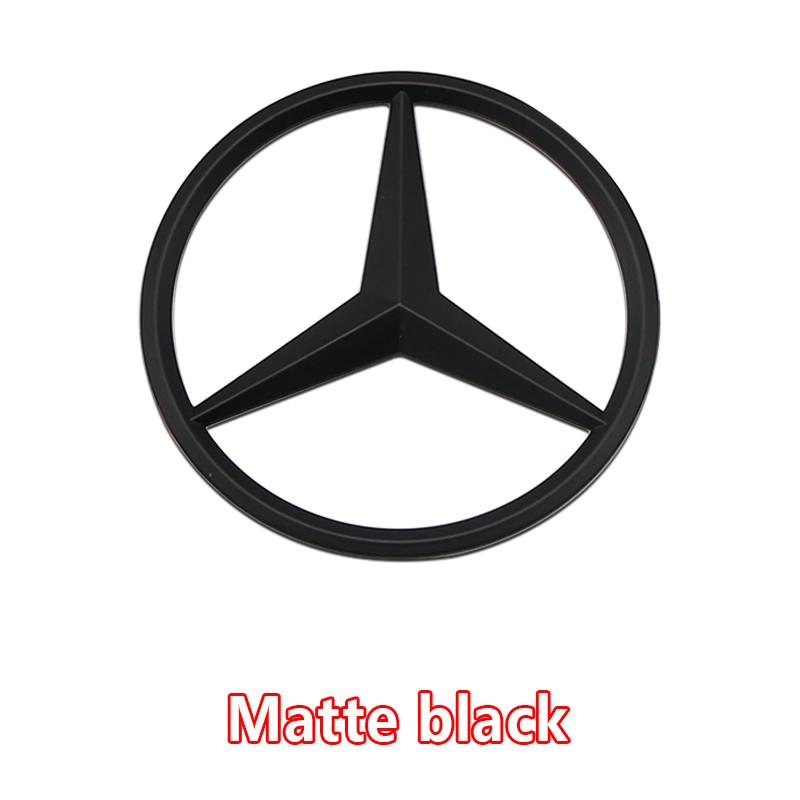 BTY4  Car 3D ABS Rear Trunk Emblem Badge For Mercedes Benz W205 W213 W167 W166 W177 Auto Exterior Tuning Accessories X253 W204 W212